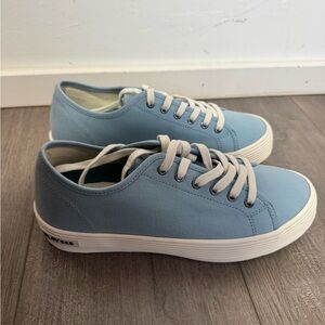SeaVees Light Blue Canvas Sneakers
